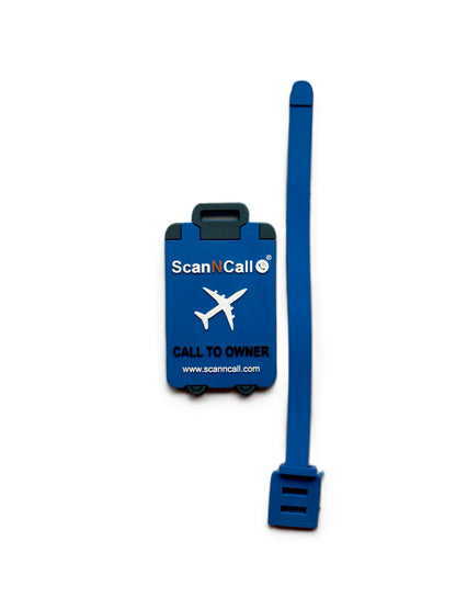 ScanNcall Travel Luggage QR Tag – Lost Bag Get it Back Instantly