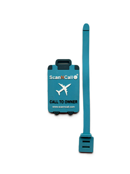 ScanNcall Travel Luggage QR Tag – Lost Bag Get it Back Instantly