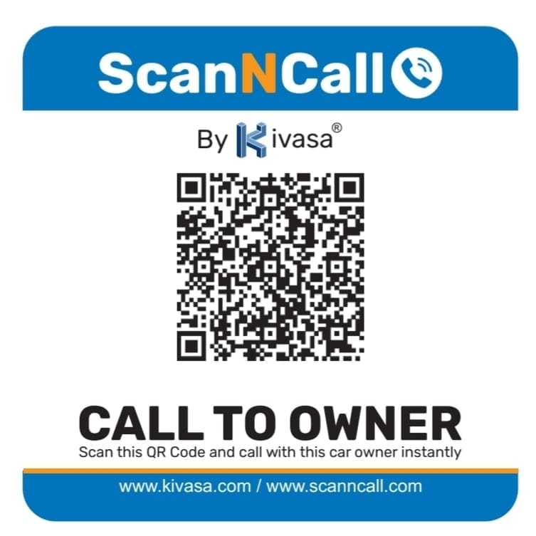 ScanNcall Passport QR Tag - Lost Passport Get it Back Instantly