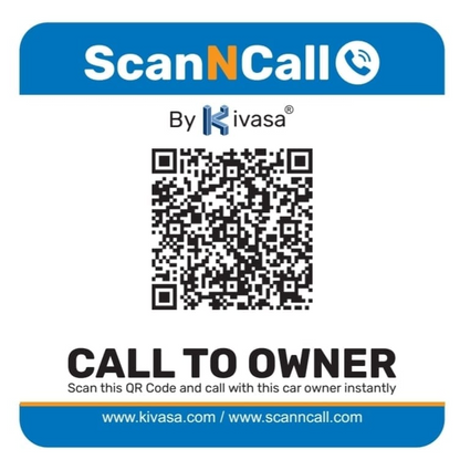 ScanNcall Passport QR Tag - Lost Passport Get it Back Instantly