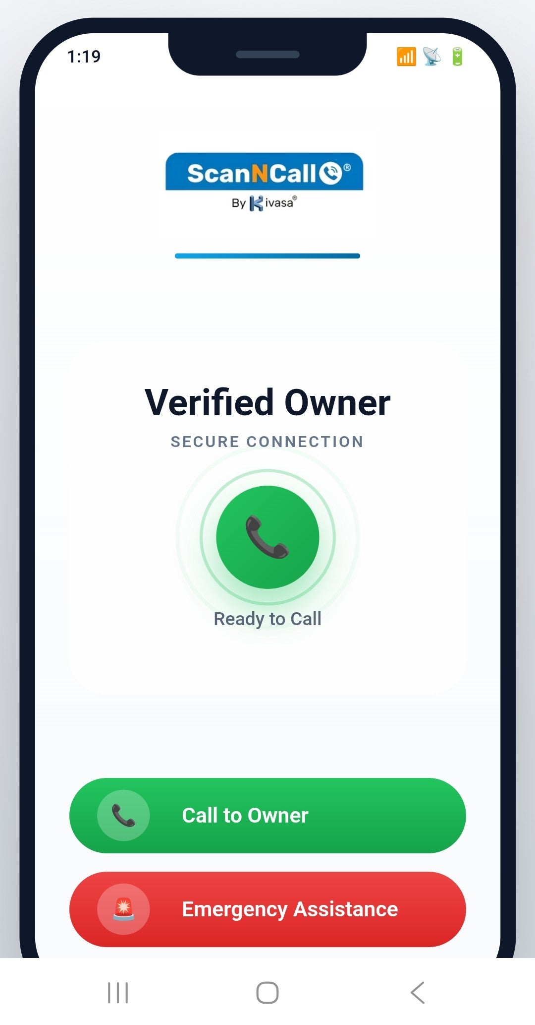 ScanNcall: Call To Car Owner Instantly -India’s Trusted Car Safety Smart QR