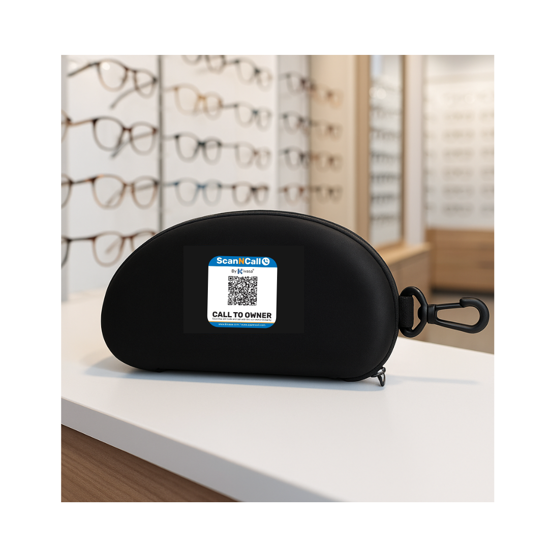 ScanNcall Travel Essentials QR Pack (4 Tags)