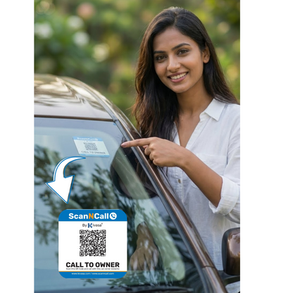 ScanNcall: Call To Car Owner Instantly -India’s Trusted Car Safety Smart QR
