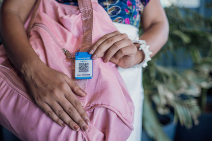 scanNcall Smart Bag Tag – Instant Lost & Found Solution