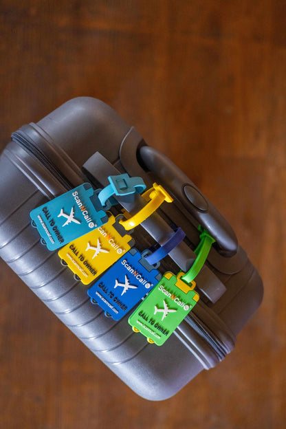 ScanNcall Travel Luggage QR Tag – Lost Bag Get it Back Instantly