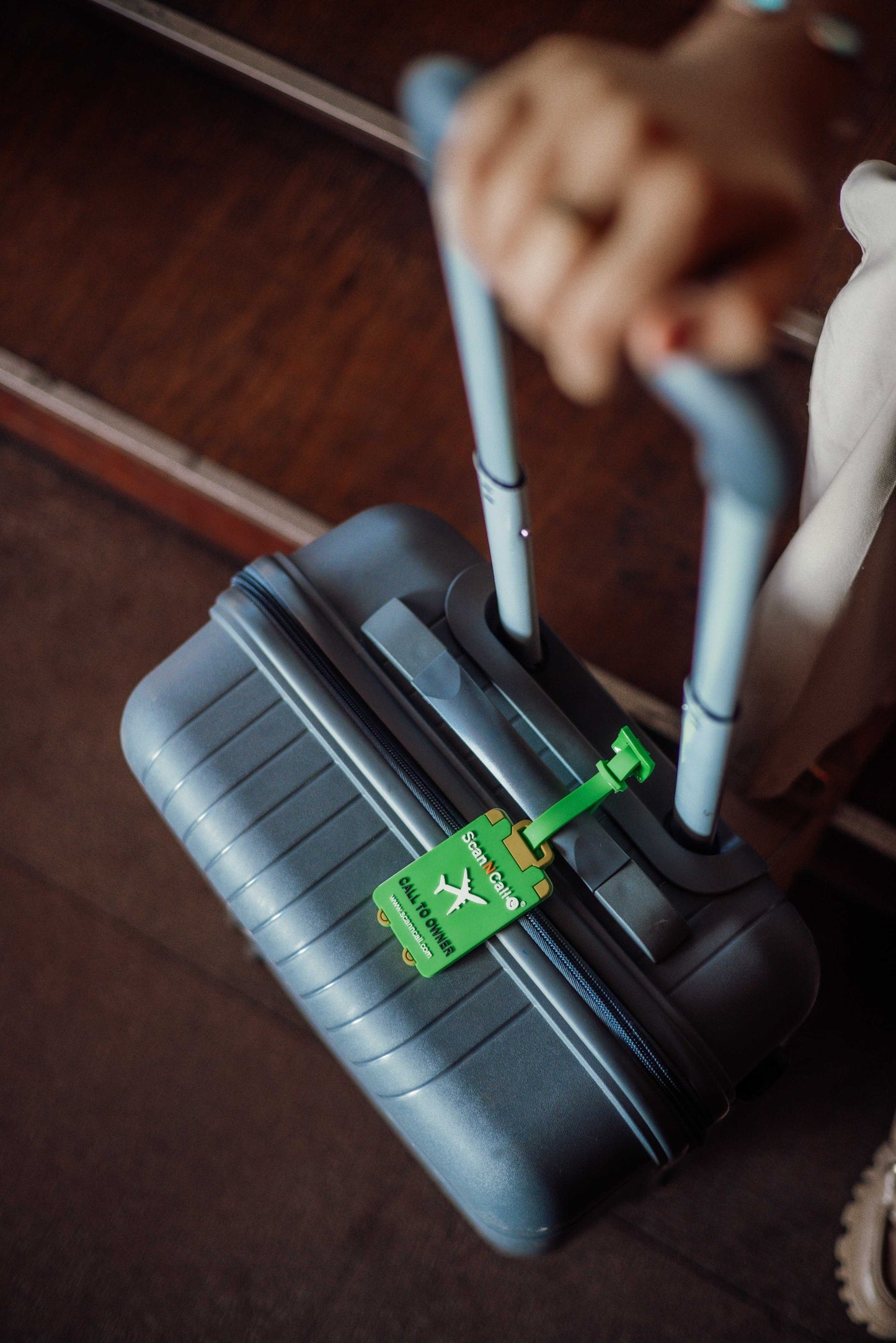 ScanNcall Travel Luggage QR Tag – Lost Bag Get it Back Instantly